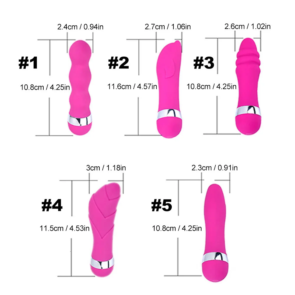 Dildo Vibrator G-Spot Vibrating AV Massage Wand Erotic Toy Female Masturbation Multi Speed Viubrating Anal Plug