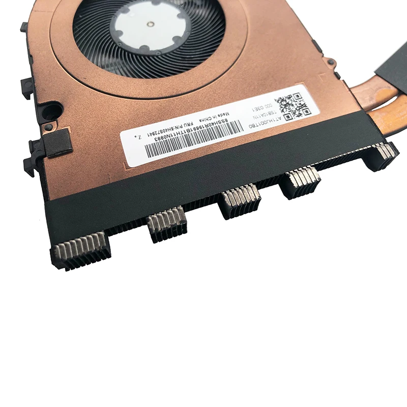 Imagem -04 - Original Uma Cpu Ventilador de Refrigeração do Dissipador Calor Refrigerador para Lenovo Thinkpad E14 Gen E15 Gen Portátil 5h40s72940 5h40s72941 Novo