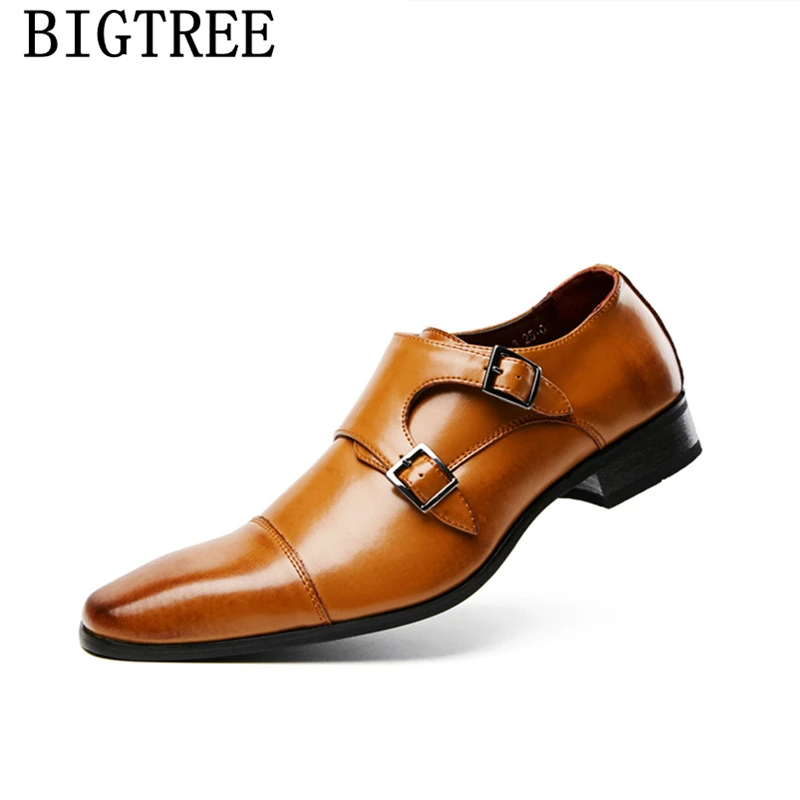 

Double Monk Strap Shoes Men Dress Formal Shoes Men Classic Coiffeur Brown Dress Designer Shoes Men Office Wedding Dress 2024