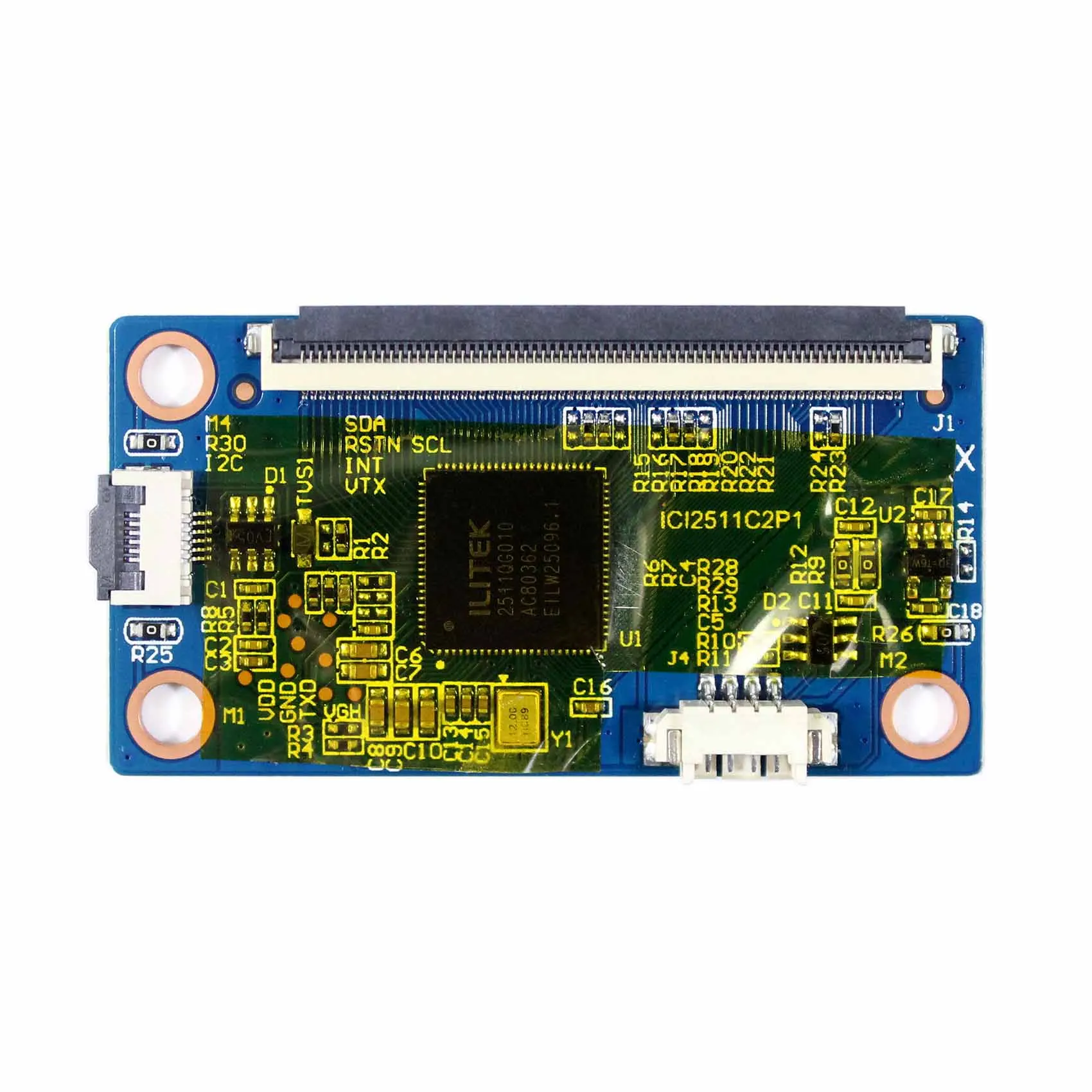 Panel Sentuh Kapasitif 13.3 Inci dengan Kartu Pengontrol USB Kompatibel dengan Layar LCD 13.3 Inci 1366X768 1920X1080 16:9