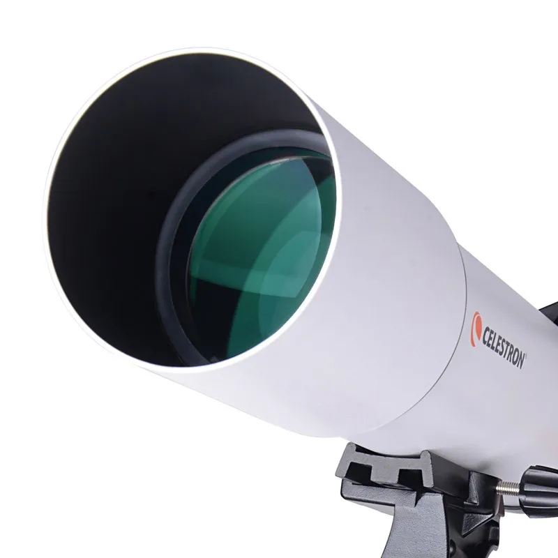 Imagem -04 - Celestron-stainless Steel Astronomical Telescope Suporte Teodolita Fmc ar Coating Libra 805 az Refractive 80 500