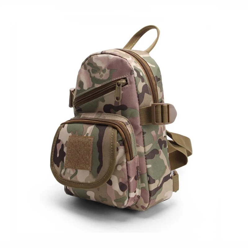 Tactical Molle Peito Bag Strap, Nylon Caça Mochila, Airsoft Correndo Equitação Escalada, AR 15, M4