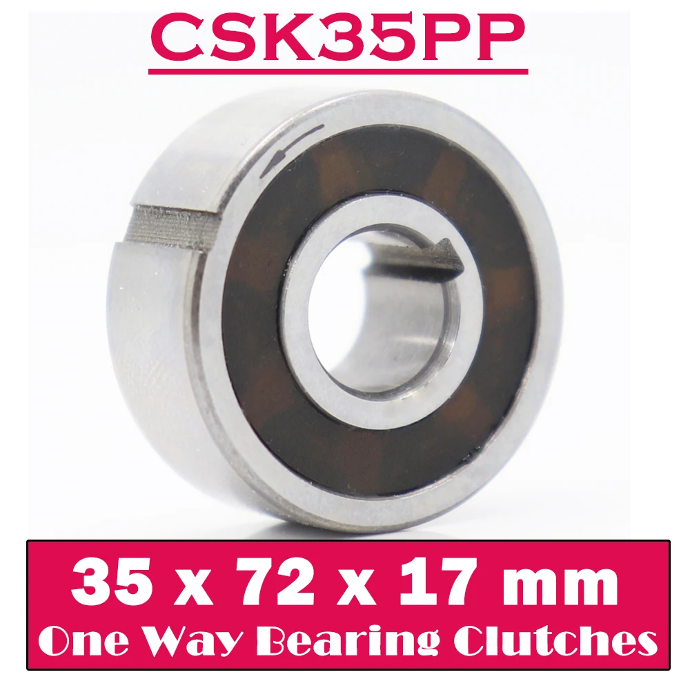 

CSK35PP односторонняя муфта подшипника 35*72*17 мм (1 шт.) с Keyway CSK6207PP подшипники сцепления свободного колеса CSK207PP