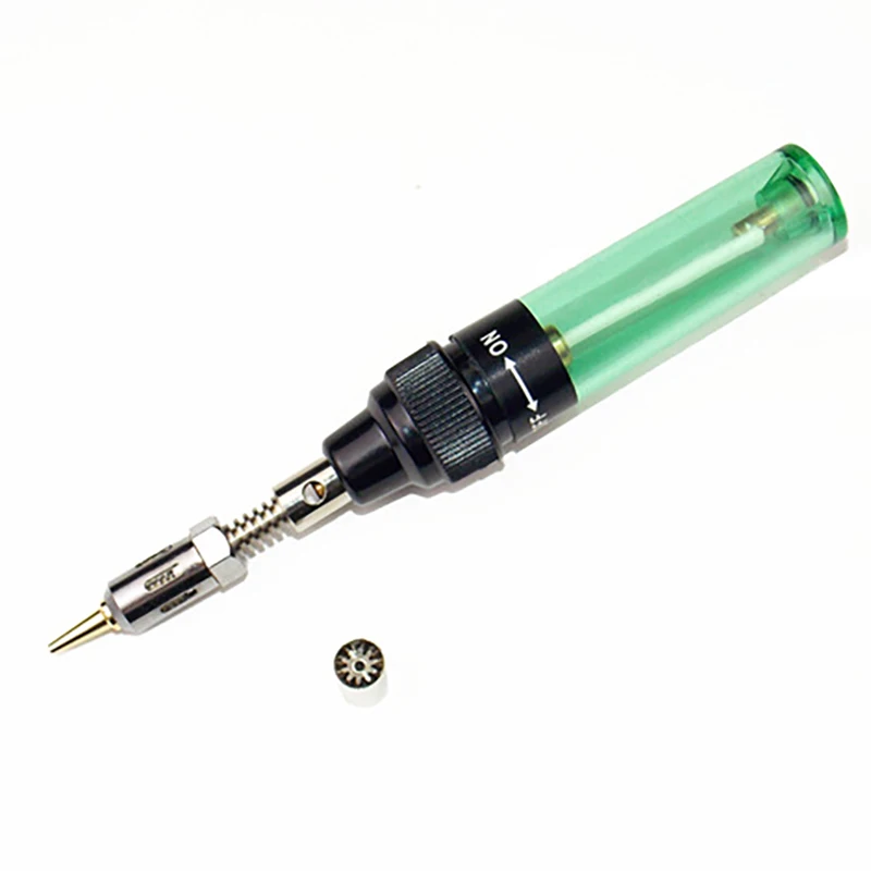 Mini DIY Butane Gas Soldering Solder Iron Gun Torch Tip Tool 3 In 1 Electronics Soldering Iron Pen Shaped Cordless