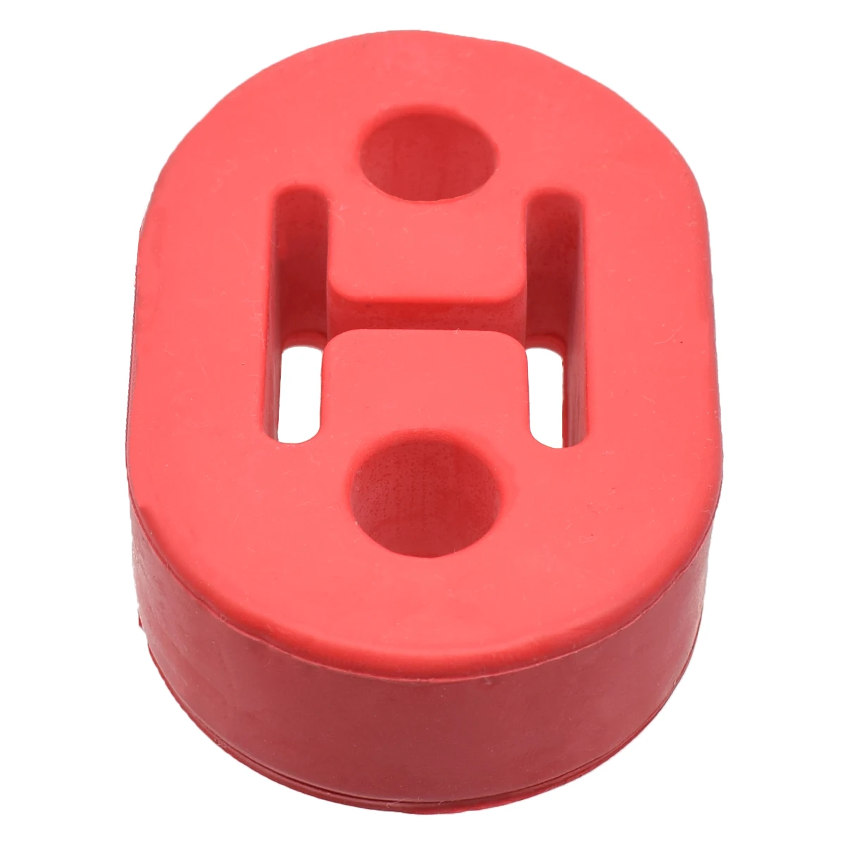 Universal Car Polyurethane Exhaust Tail Pipe Mount Bracket Hanger Insulator Muffler Grommet Bush Rod Support 11mm 2 Holes Repair