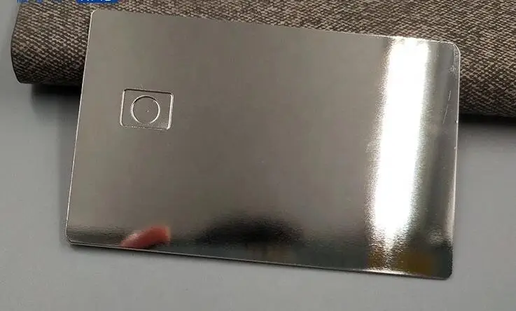 Stainless Steel Metal Chip Card