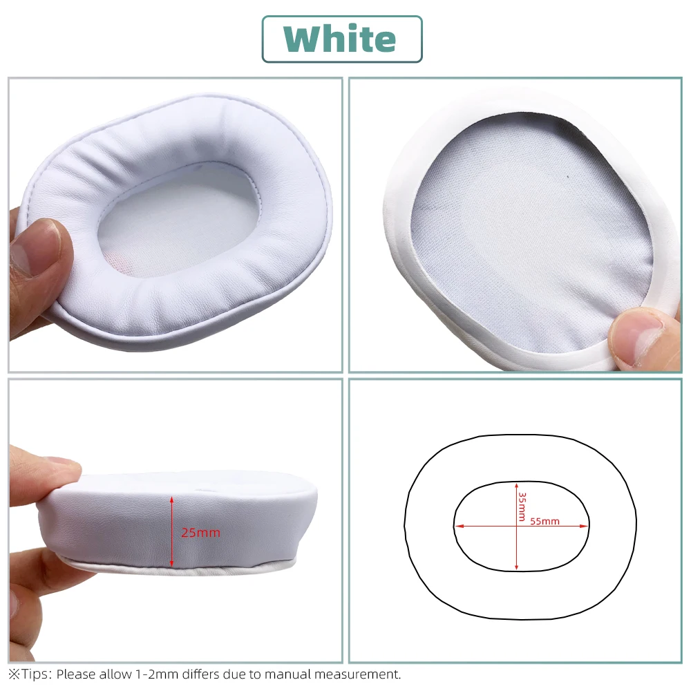 KQTFT 1 Pair of Replacement EarPads for JBL E65 BTN JBL-E65-BTN Headset Ear pads Earmuff Cover Cushion Cups