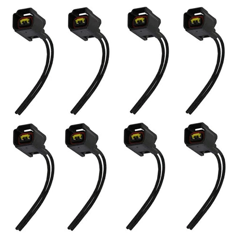 8PCS Ignition Coil Connector Plug Harness for Ford 4.6L 5.4L 6.8L Mustang Cobra SVT F150 F250 E150 Lincoln Mazda Suzuki