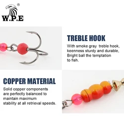 Spinnerbait W.P.E 3/4 – Señuelo giratorio para lubina