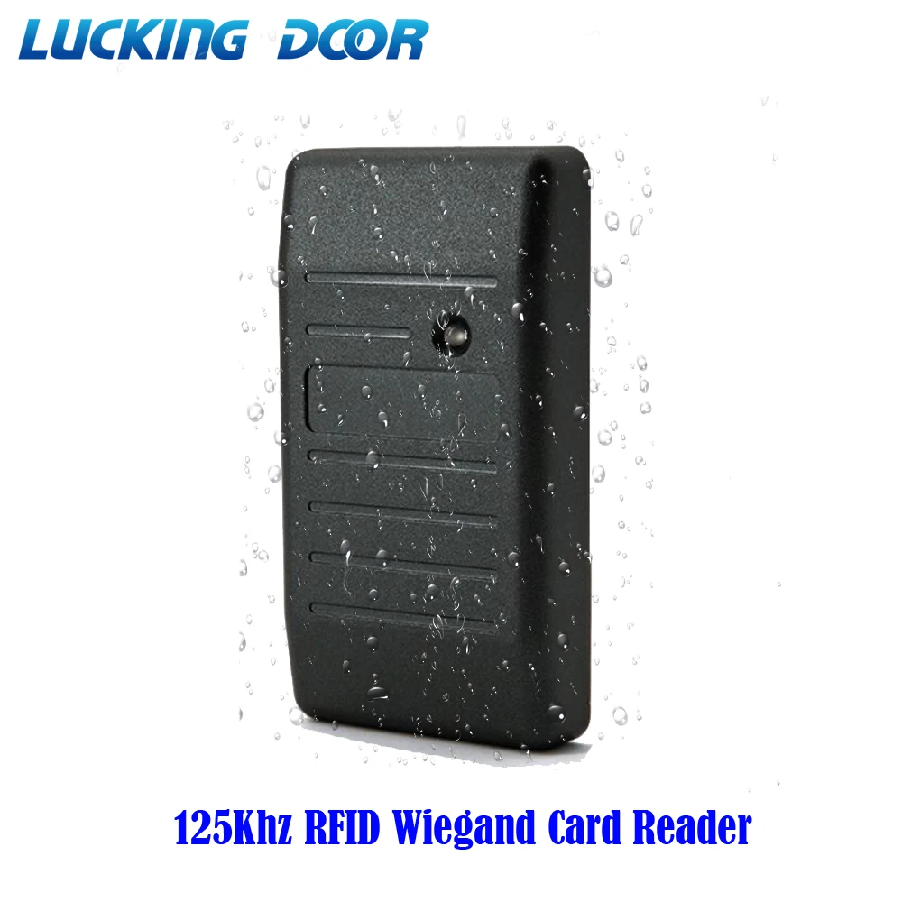 

125KHz EM Card Reader Proximity RFID Card Reader Access Control Wiegand Reder Wiegand 26 Output