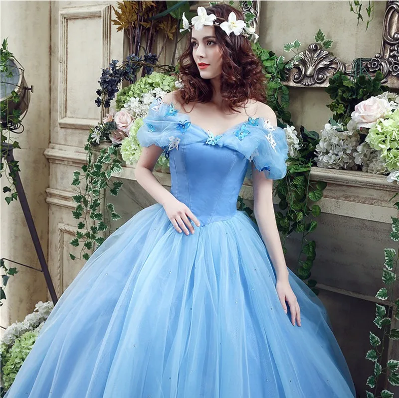 Robe De Cosplay princesse cendrillon pour filles, tenue De bal formelle, 15 ans, 16 ans, 2020