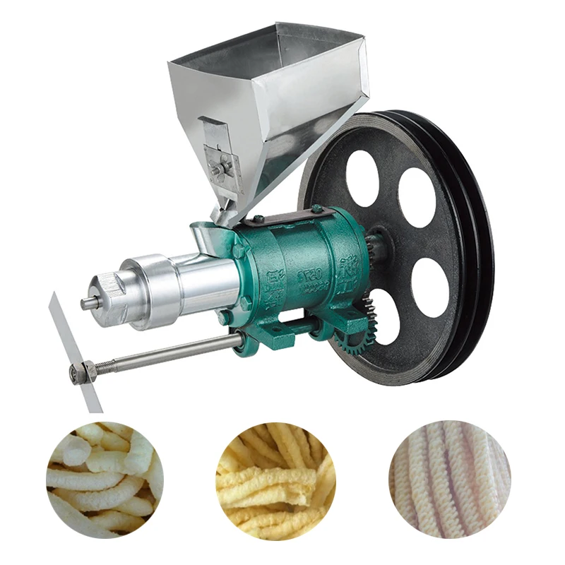 Puffed Food Extruder 25kg/h Rice Corn Puffing Extrusion Machine Corn Chips Making Extruder Machine