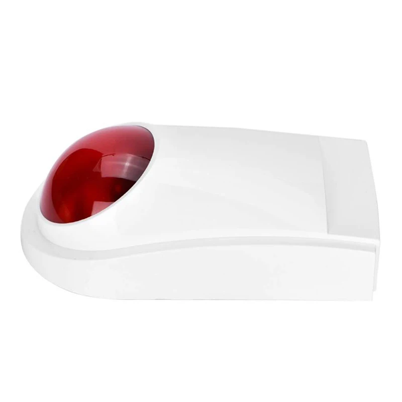 Tuya WiFi Outdoor waterproof Alarm Siren Sensor 130DB Sound Wireless Smart Life Home Security Systems Alexa Google IFTTT