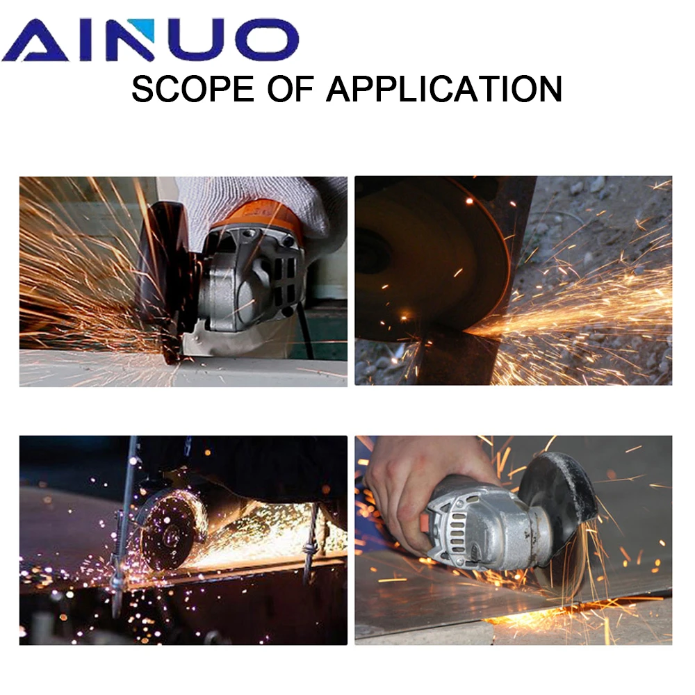 Imagem -05 - Folha de Corte de Metal para Angle Grinder Metal Corte Polimento Saw Blade Multifuncional Resina Rebolo Disco 18 Pcs 230 mm