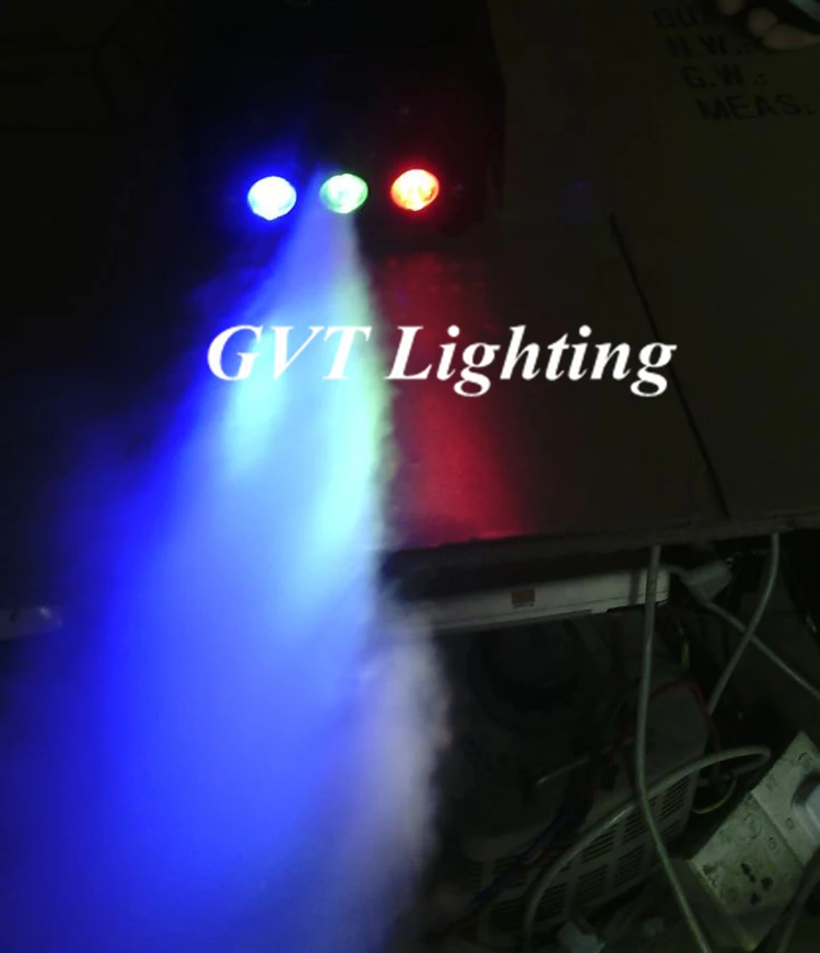 New Remote control LED 500W smoke machine RGB Mixed color fog machine professional smoke ejector stage equipment LED fogger