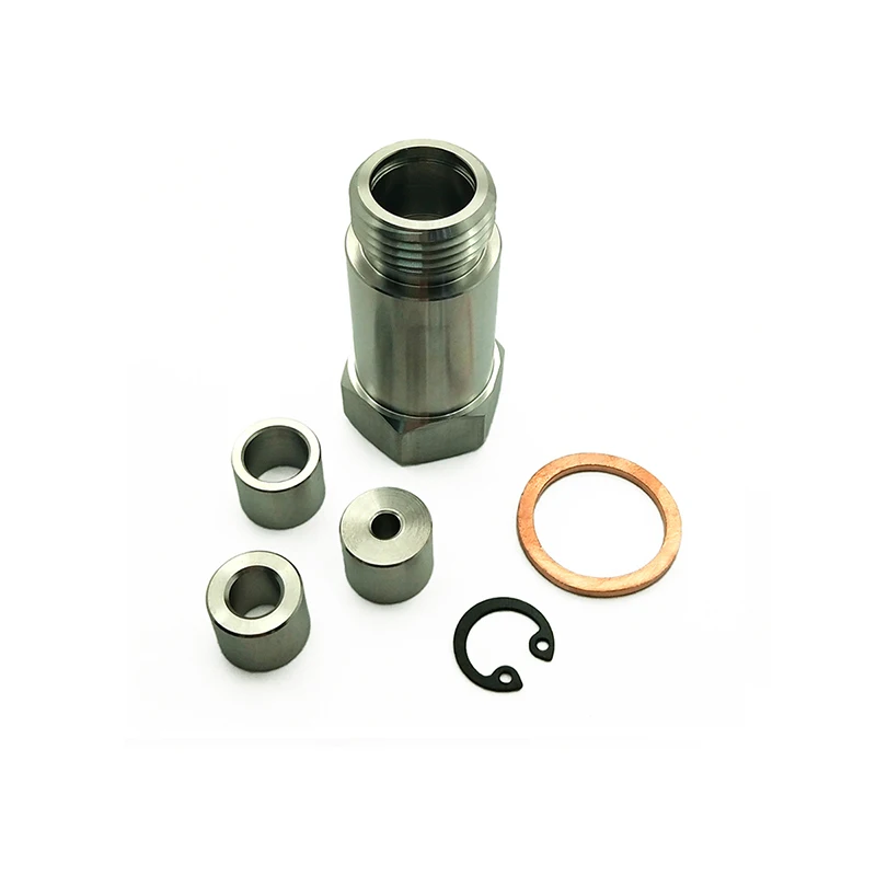Adaptador de extensión de espaciador de Sensor de oxígeno Universal M18x1.5, conector CEL Fix con junta, accesorios para coche