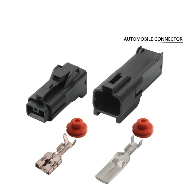 50 Set 1 Pin 9.5 series Female and male Jacket Automotive Connector with Terminal DJ7016Y-9.5-11/21 1P