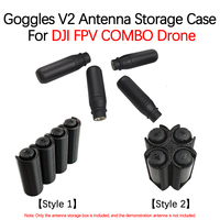 For DJI FPV COMBO Drone Flying Goggles V2 Antenna Storage Box Anti-lost Anti-pressure Protection Case Glasses Accessories