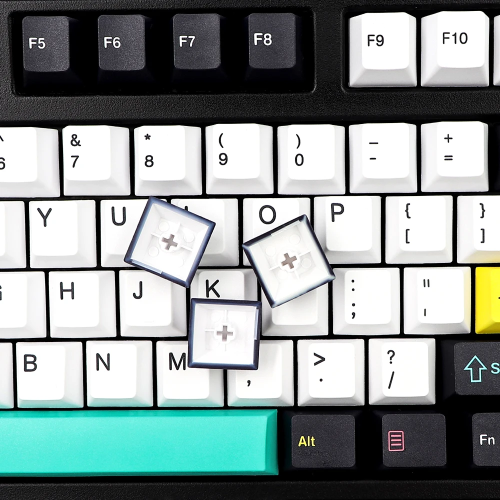 121 Keys Future Funk KeyCaps PBT Dye Subbed Cherry Profile Keycap 1.75U 2U Shift For GK61 64 84 tkl87 98 104 MX Switches Key cap