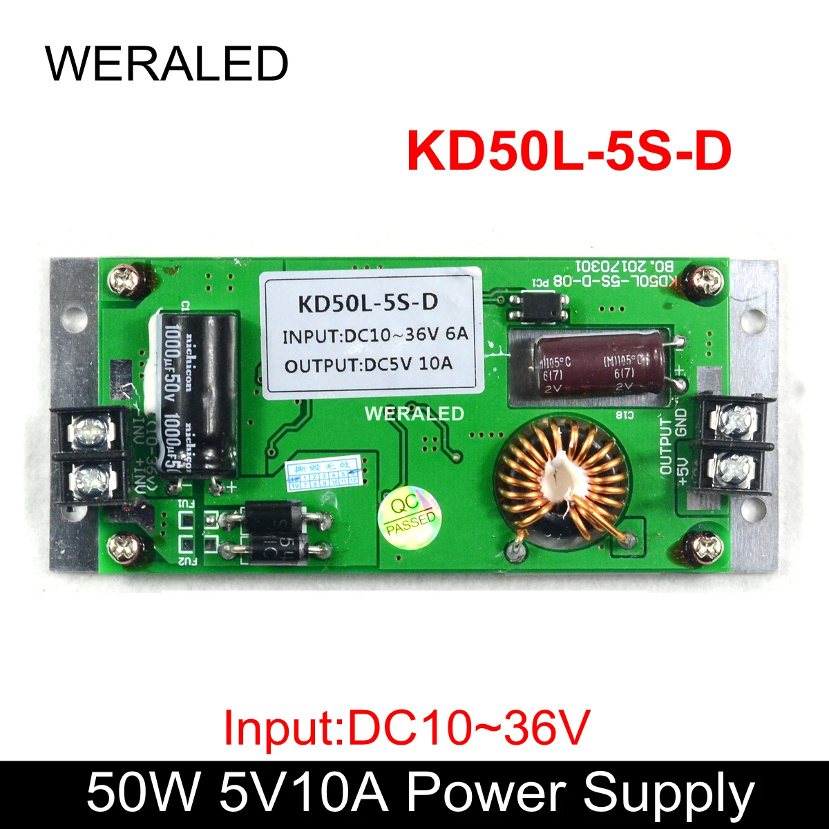 Vehicle LED Scrolling Display Power Supply 50W 75W 100W 150W Sources Factory Cheap Price Single Two Color Module Use