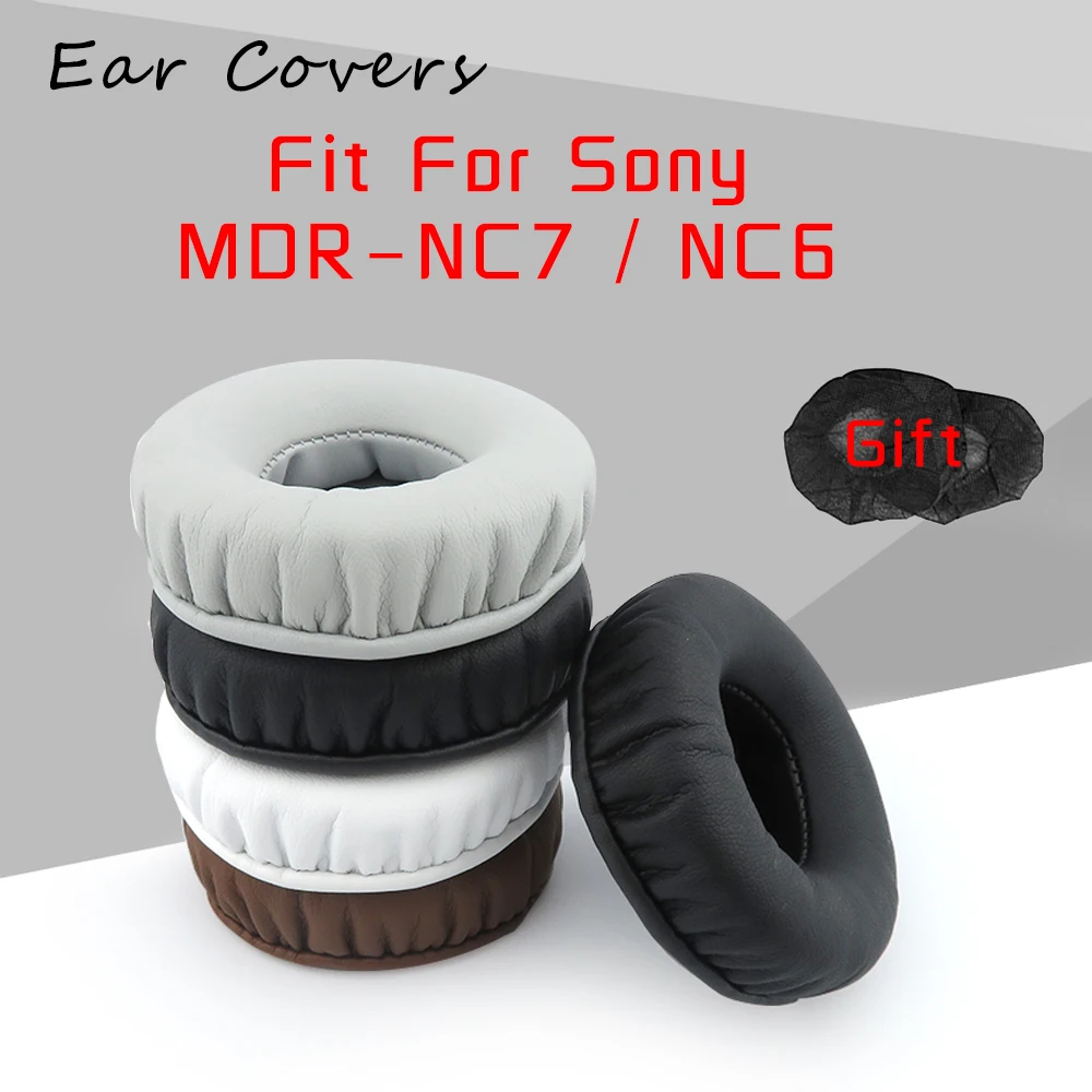 Ear Covers Earpads For Sony NC6 NC7 MDR-NC7 MDR-NC6 Headphone Replacement Earpads