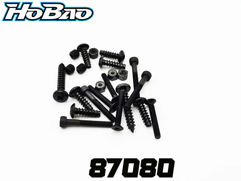 Original OFNA/HOBAO RACING 87080 Screw Set  for 1/8 HYPER ONE-SEVEN ON-ROAD