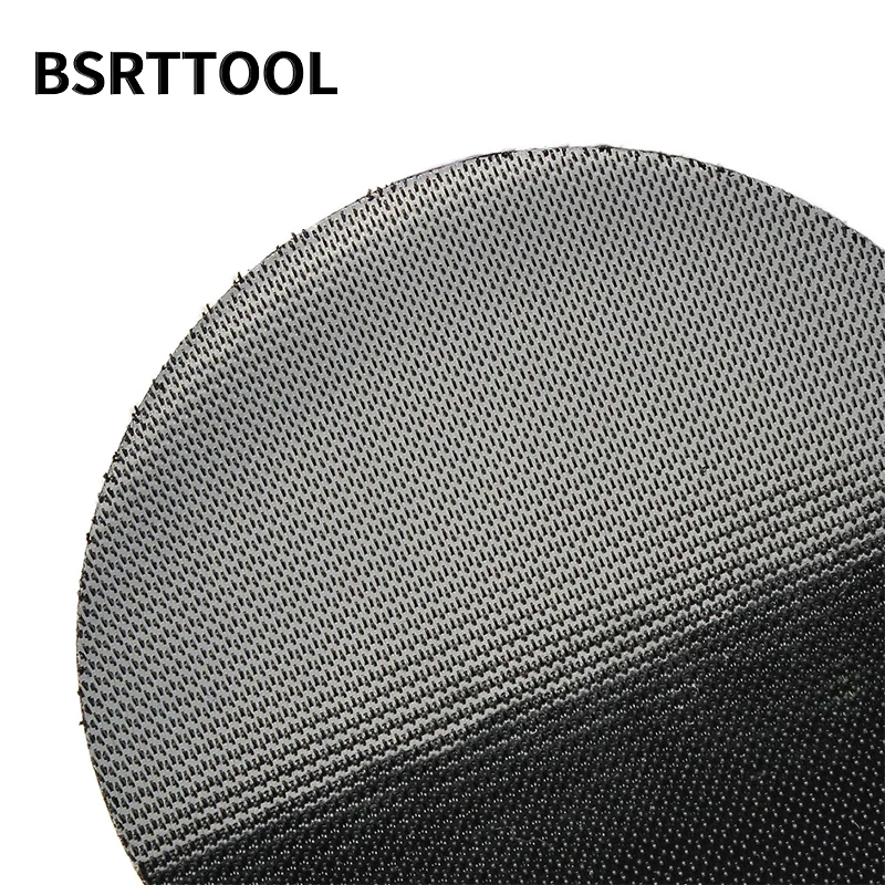 BSRTTOOL 3 "핸드 샌딩 패드 먼지없는 연마 도구 폼 샌딩 블록 후크 루프 그라인딩 도구 샌드페이퍼 연결 백커 패드