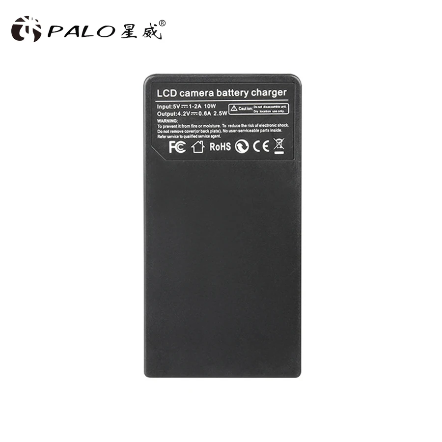 PALO BP-70A Camera Battery Charger With LCD Display For Samsung BP-70A bp-70a bp70a BP70a PL120 PL121 PL170 PL171 PL200 ST76