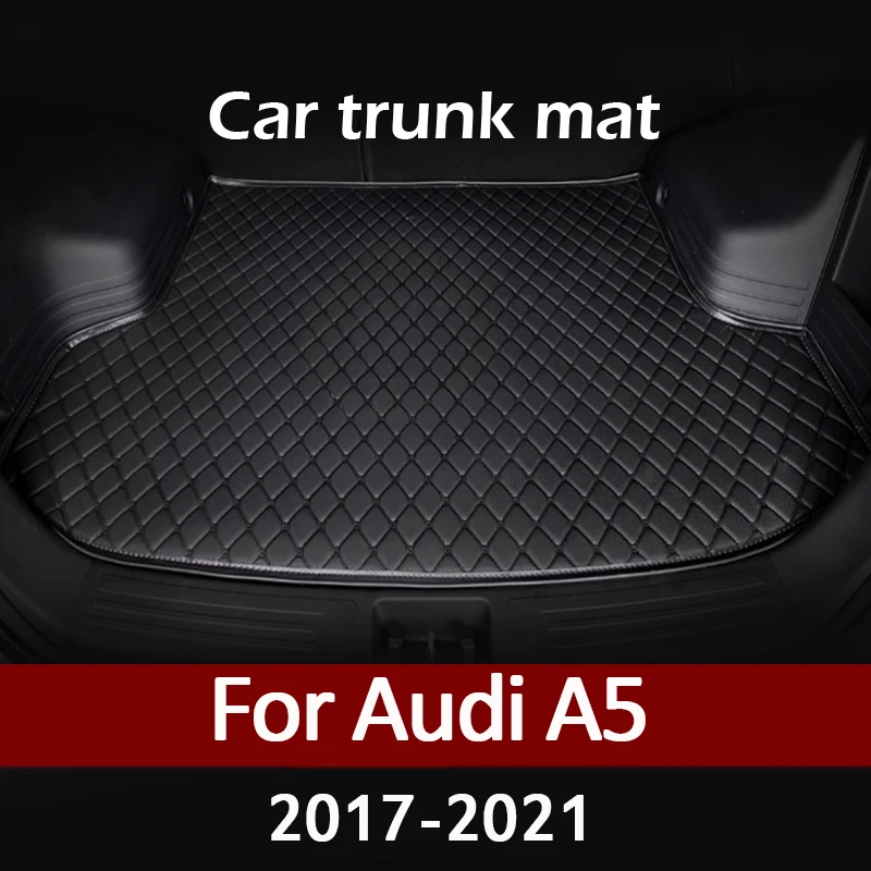 

Car trunk mat for Audi A5 Sedan/Sportback Two doors 2017 2018 2019 2020 2021 cargo liner carpet interior accessories cover