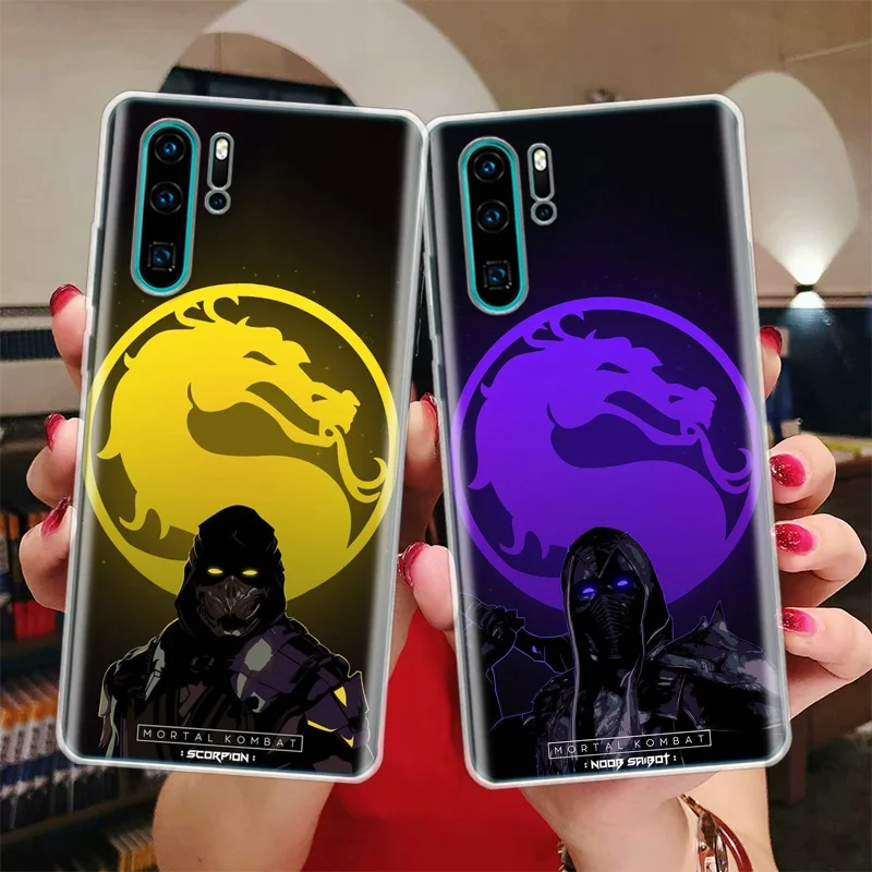 Scorpion Zero Sub Mortal Kombat Silicon Call Phone Case For Huawei Y5 Y6 Y7 Y9 Honor 10 Lite 9 8A Pro 8S 8X P Smart Z 2019 9X