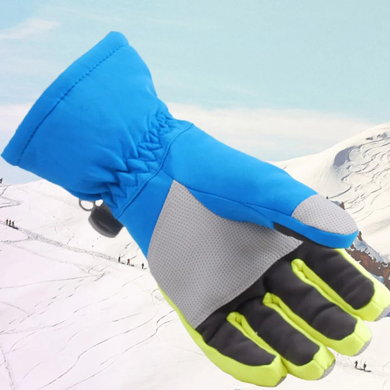 SG19K  Winter Children\'s Waterproof Snow Gloves Outdoor Kid\'s Skiing gloves Snowboarding Gloves For  the Children