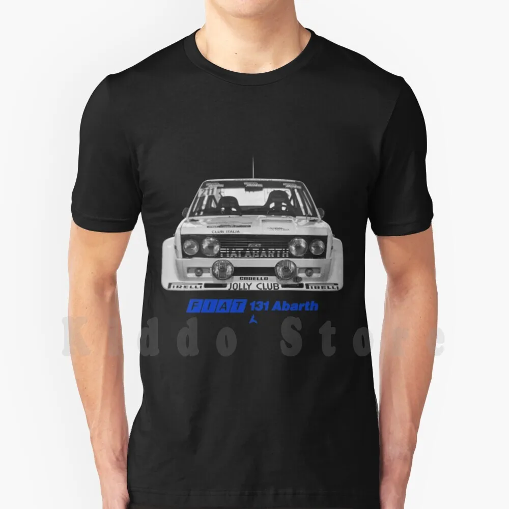 131 Abarth camiseta estampada para hombres algodón nueva camiseta fresca 131 Abarth 695 Abarth 595 2019 124 Spider A112