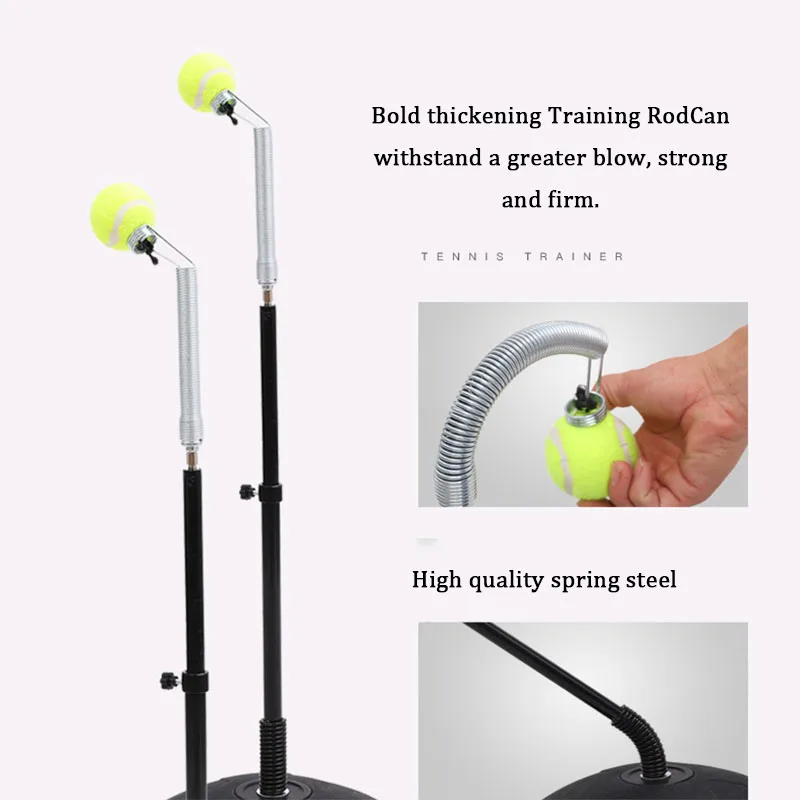 Tennis Trainer Tool Professionele Outdoor Topspin Praktijk Machine Draagbare Bal Training Beginner Apparatuur Tennis Accessoires