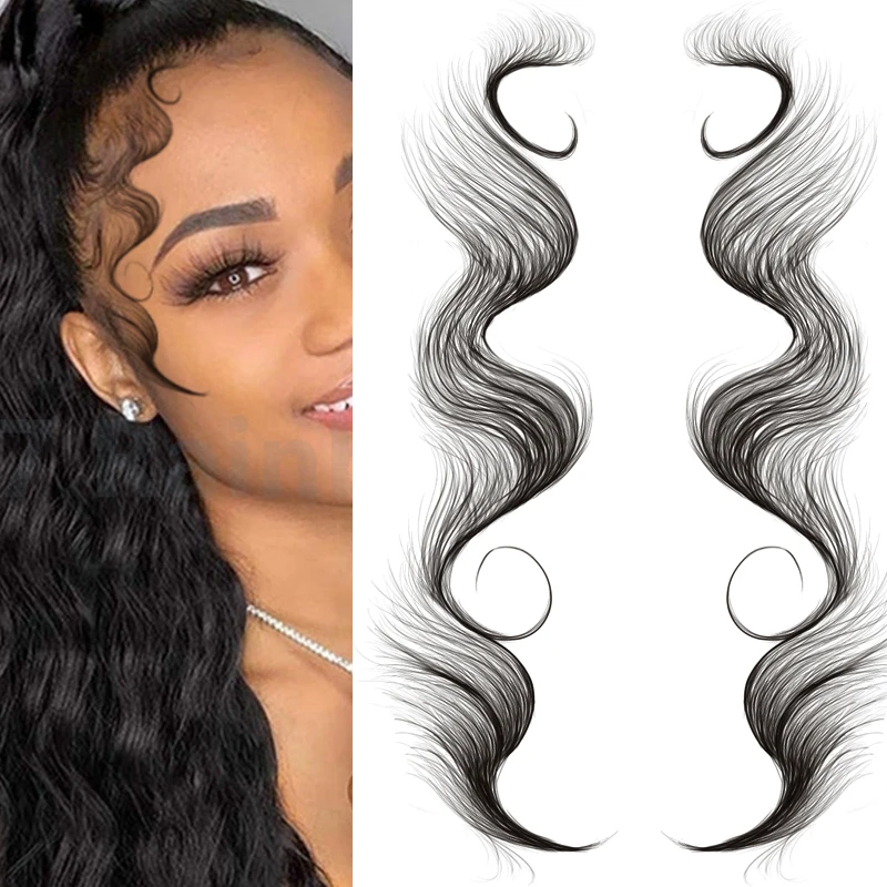 Edges-Perfektion im Blick: Warum temporäre Haarlinien-Sticker wie „Baby Hairs“ die Haarstruktur überzeugen