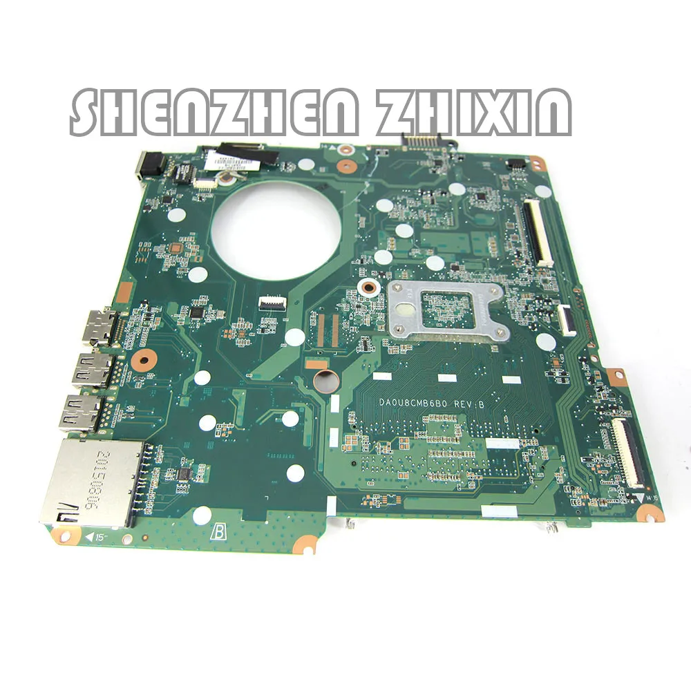 

yourui For HP 15-f272wm 15-F laptop Motherboard mainboard with N3050 CPU DA0U8CMB6B0 828163-601 828163-001 test ok