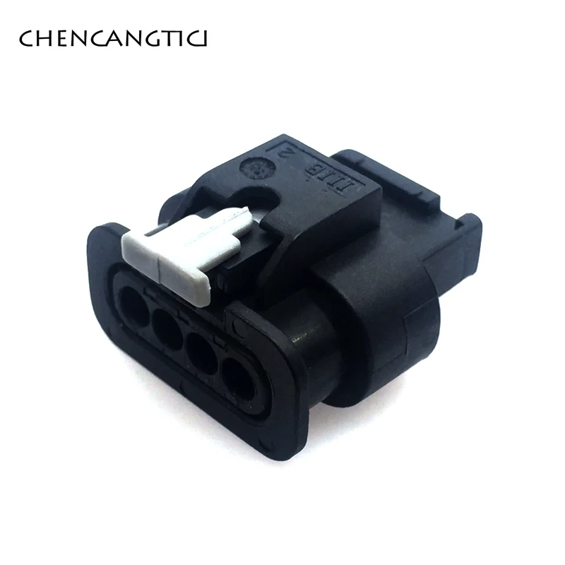 1 Set 4 Pin TYCO Amp Waterproof Auto Cable Plug Weichai Autonomous Water Temperature Sensor Connector Female Socket 1718657-1