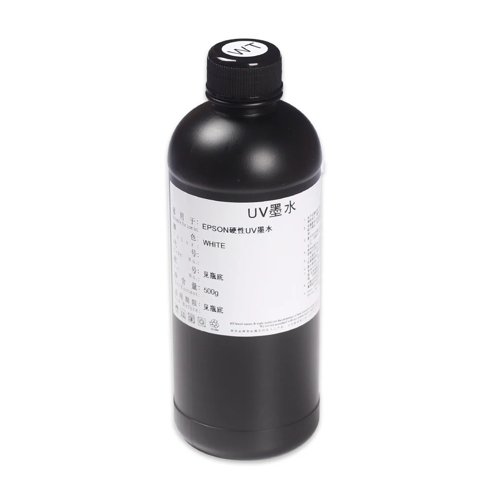 250ml 500ml UV Ink for EPS R1390 R2000 R1900 T50 L805 L800 L1800 For DX4 DX5 DX6 DX7 TX800 XP600 Printhead Hard ink uv ink