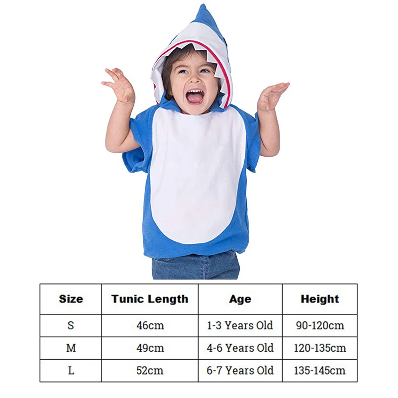 Costume da squalo blu "echo per bambino Costume da Halloween Toddle più economico per bambini ragazze Fancy Dress Purim Outfit 2021 nuovo arrivo