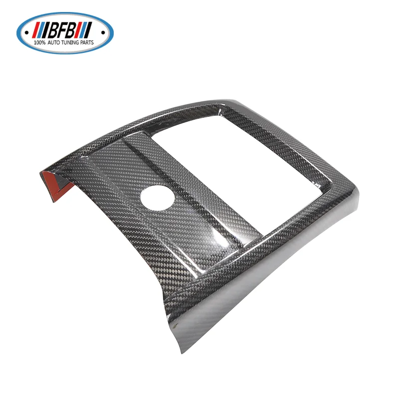 

Rear air outlet vent cover Carbon Fiber Rear Air Vent Outlet Cover Trim Fit For M3 M4 F80 F82 carbon Interior trim