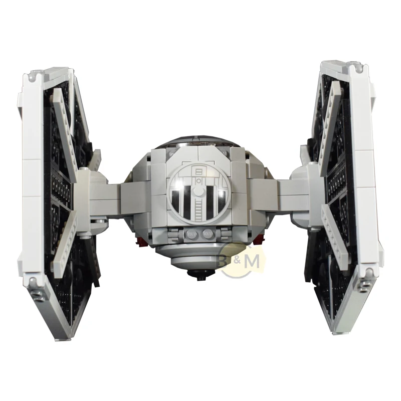 2021 MOC TIE Brute-Minifig نموذج لبنات البناء الذاتي قفل اللبنات لعب الأطفال هدايا عيد الميلاد