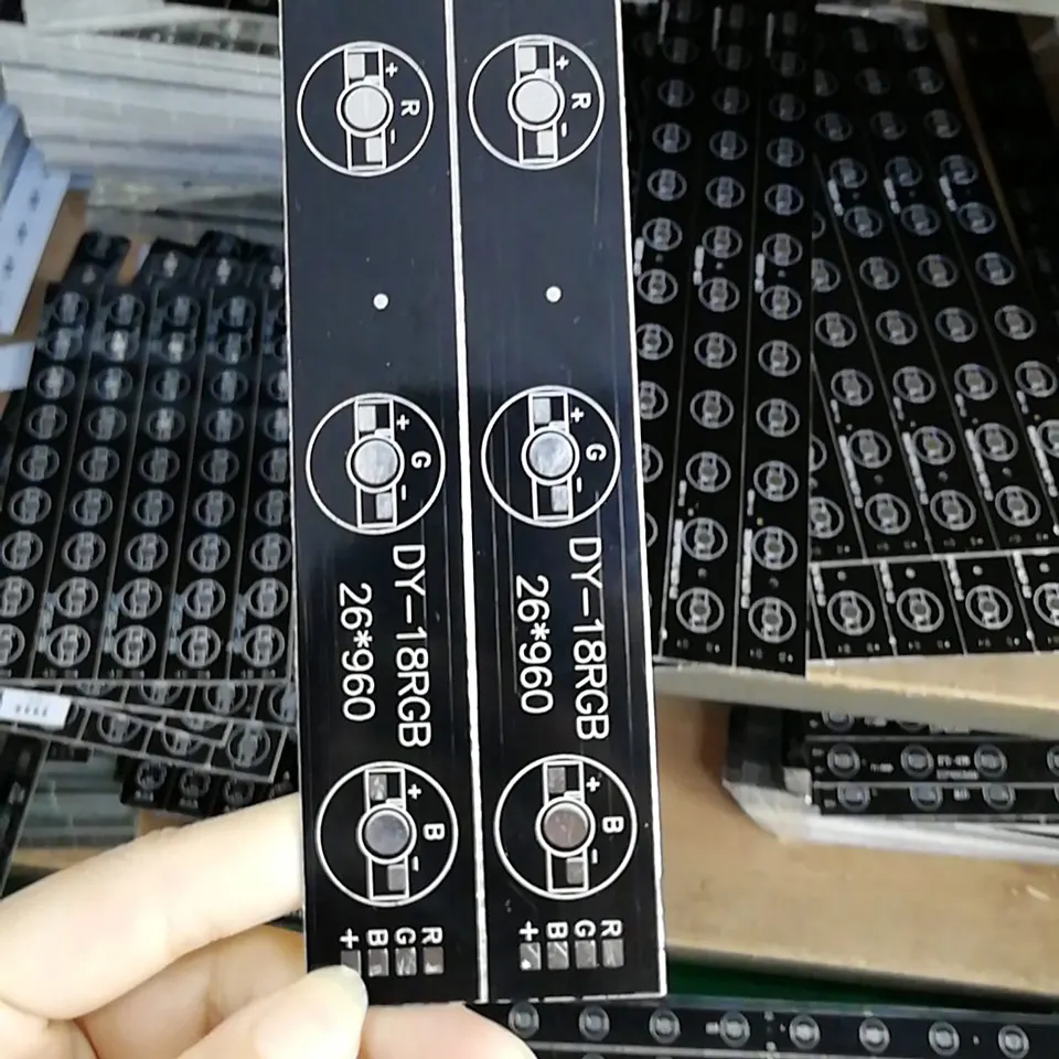 Imagem -02 - Fedex-led Placa de Alumínio Pcb Faixa de Luz Paisagem Rgb Floolight Pcb Faça Você Mesmo Tube Light 50 Pcs 12w 18w 24w 36w