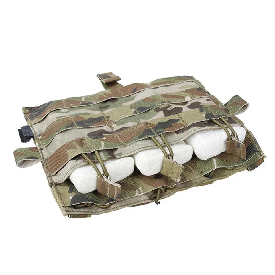 Tactical Vest Pouch, M4 Clip, Triple Replacement, Front Plate, TMC2849, AVS JPC2.0