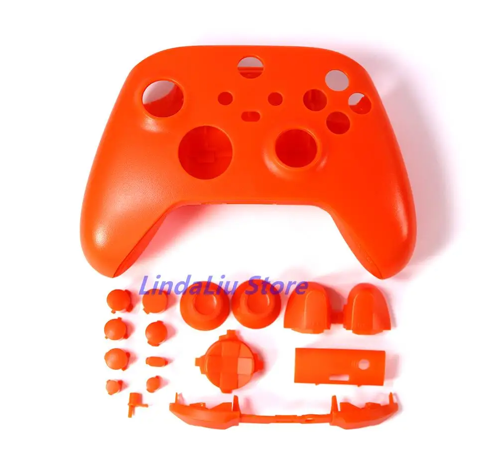 12sets Solid Color Shell Cover With Buttons for Xbox Series X S housing shell cover case for xbox s x game controller