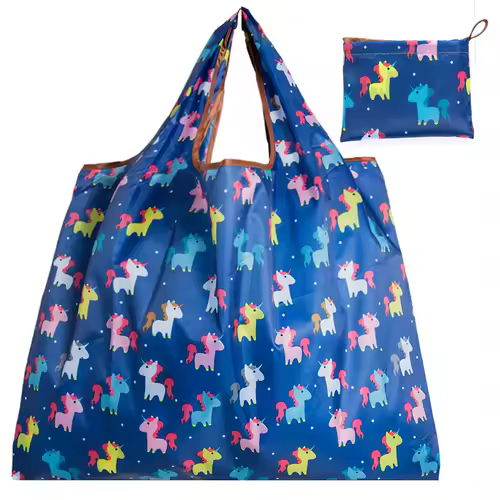 Big Size Thick Nylon Large Tote ECO Reusable Polyester Portable Shoulder Women's Handbags Folding Pouch Shopping Bag Foldable - Image 8