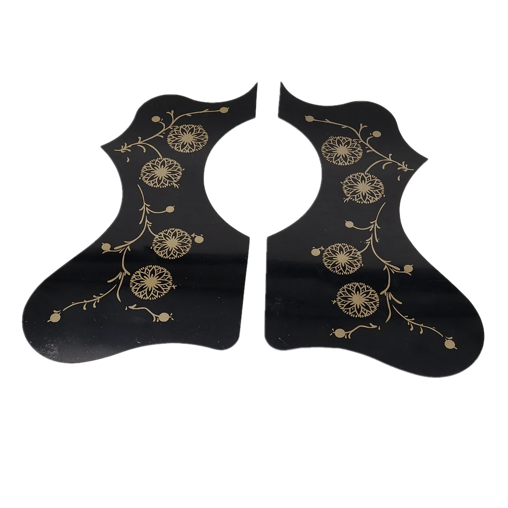 Left and Right Hand EJ200 Folk Acoustic Guitar Protection Pickguard Anti-scratch Plate With Gold Flower 4 coloers