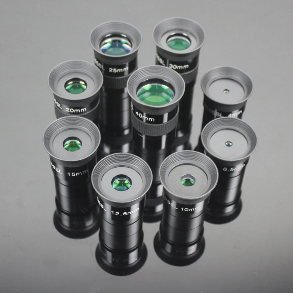Telescope Astronomical Monocular 1.25" Plossl Eyepiece 4mm 6.5mm 10mm 12.5mm 15mm 20mm 25mm 30mm 40mm Fully Multi Green Coated