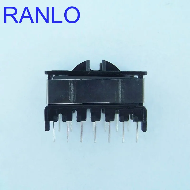 ETD29 transformer bobbin transformer frame PC40 ferrite core soft magnetic core 14pin 7+7  horizontal