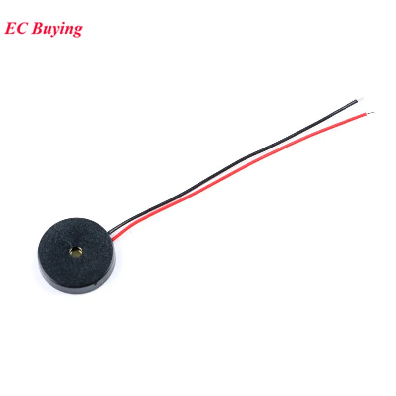 20pcs/5pcs Mini Passive Buzzer 1325 1404 1704 Piezoelectric Buzzers 13*2.5MM 14*14MM 17*4MM AC Alarm Speaker with Cable DIY