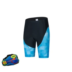 Quick Drying Breathable Anti UV Bicycle Pants The New Fashion Men's Cycling Shorts With Gel 20D Padded  Mountain Bike Clothing