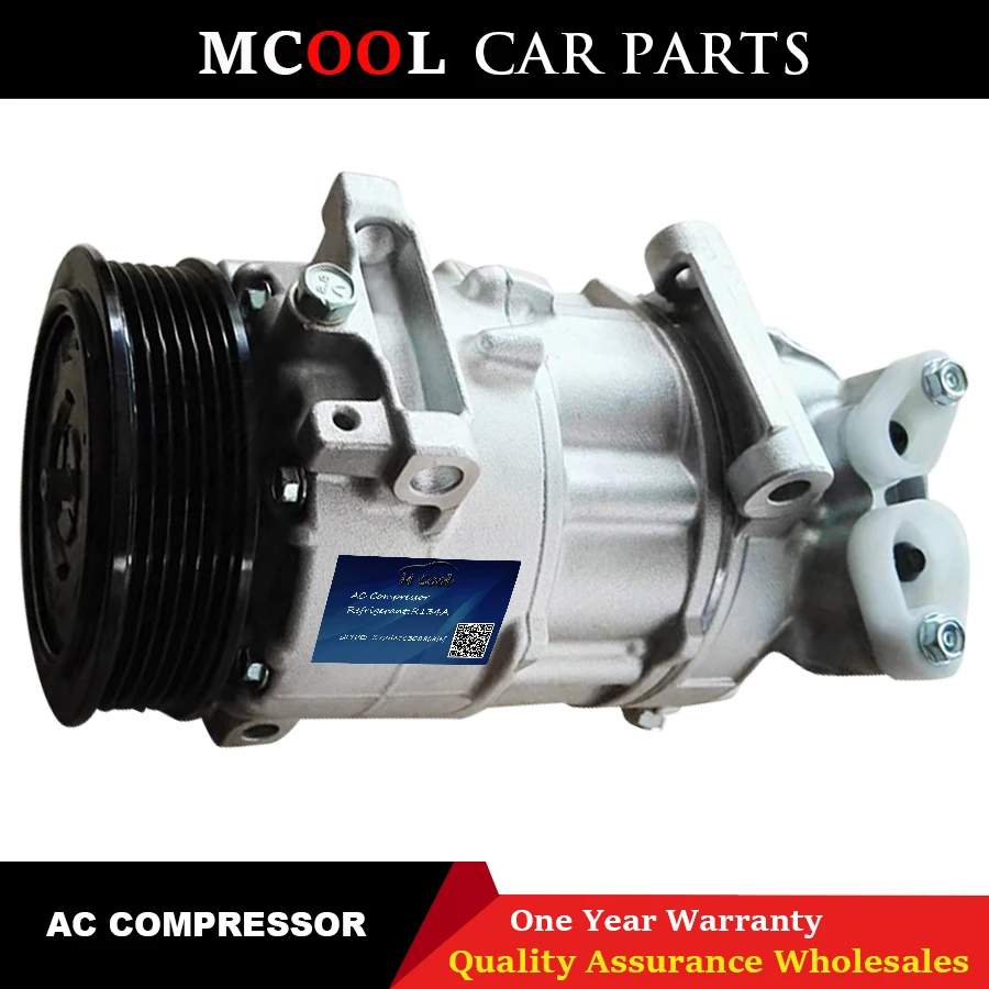 For Car Air Condition Compressor PEUGEOT 3008 1.6 THP VTI 9659875480 9659875580 9676862380 6453WF 6453WH 6453YQ 648740 648742